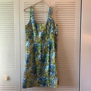 UEC floral Jones Studio dress size 16 with pockets